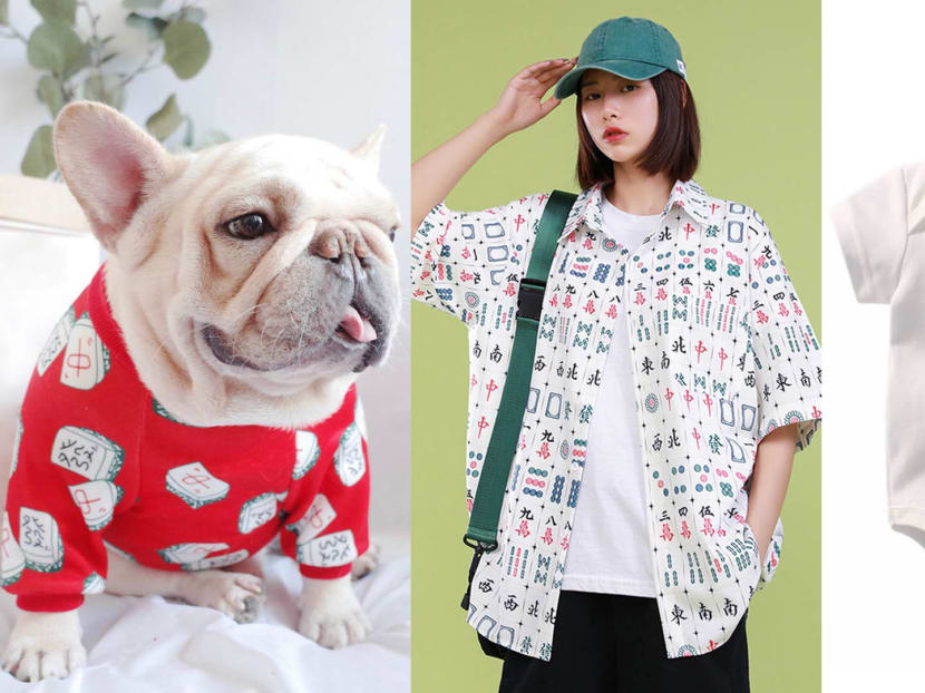 Mahjong-Themed Clothes & Accessories For The Whole Fam — Pets Included — To Buy For Chinese New Year