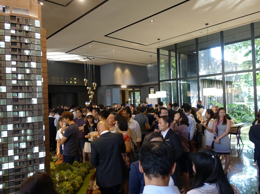 Martin Modern by developer GuocoLand attracted strong demand, with close to 90 units sold in its first phase. Photo: GuocoLand
