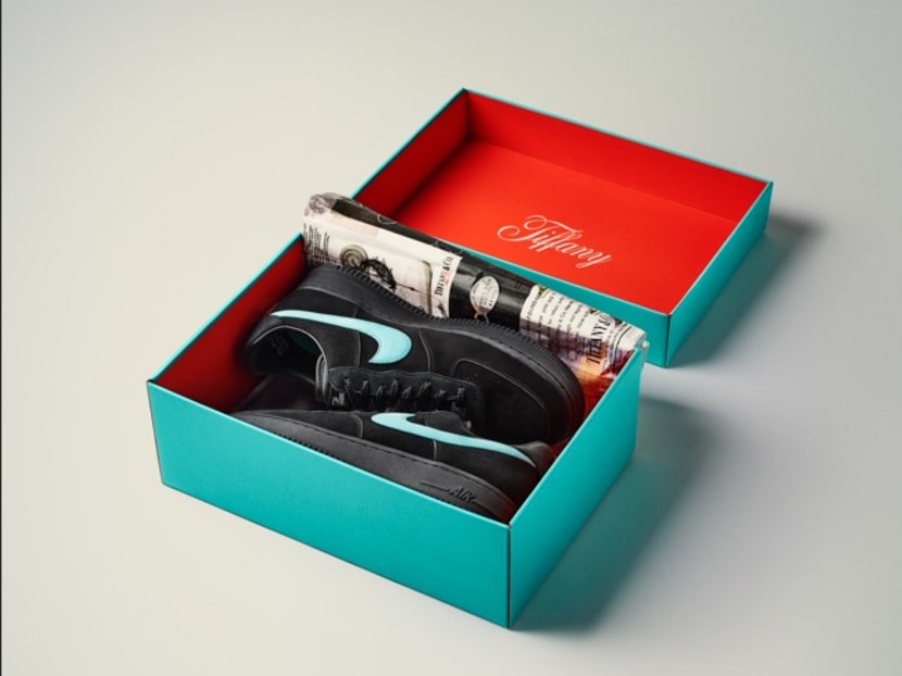 Nike, Tiffany & Co team up for Air Force 1 sneaker collaboration