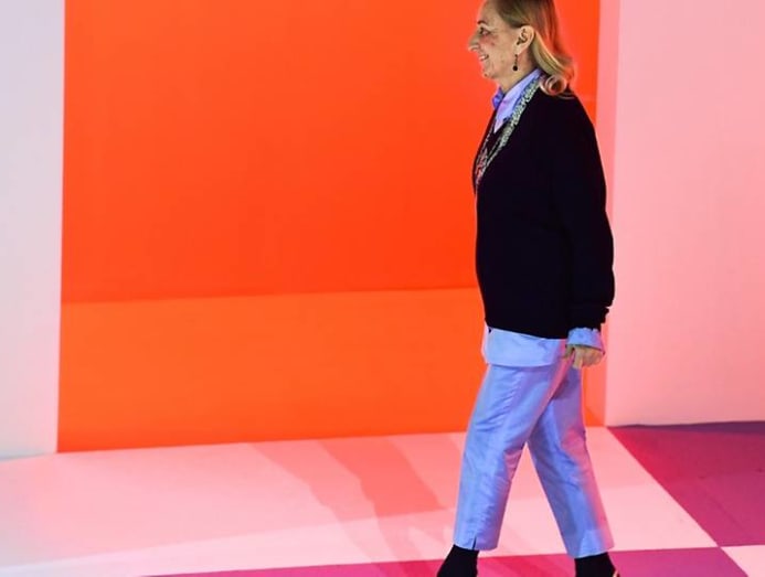 Miuccia Prada: 'Me and my husband, we never woke up thinking about making  money' - CNA Luxury