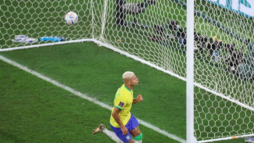 Brazil's coach says he couldn't resist a dance after goal Brazil's coach says he couldn't resist a dance after goal