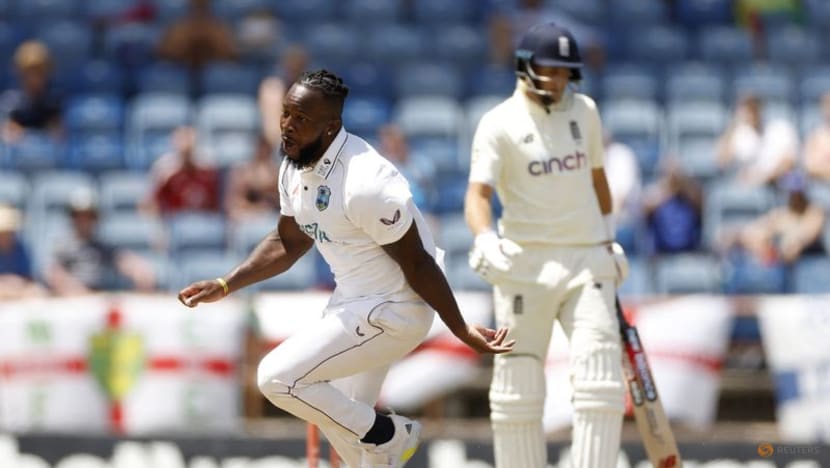 Root out for duck as England reach 46 for three at lunch against West Indies