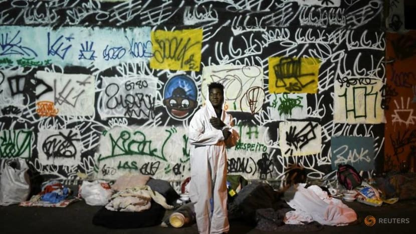 Rio's homeless brave unprecedented cold Rio's homeless brave unprecedented cold