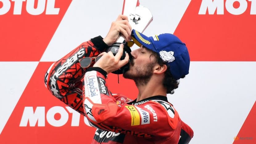 Bagnaia cruises to Dutch GP win as Quartararo crashes twice Bagnaia cruises to Dutch GP win as Quartararo crashes twice