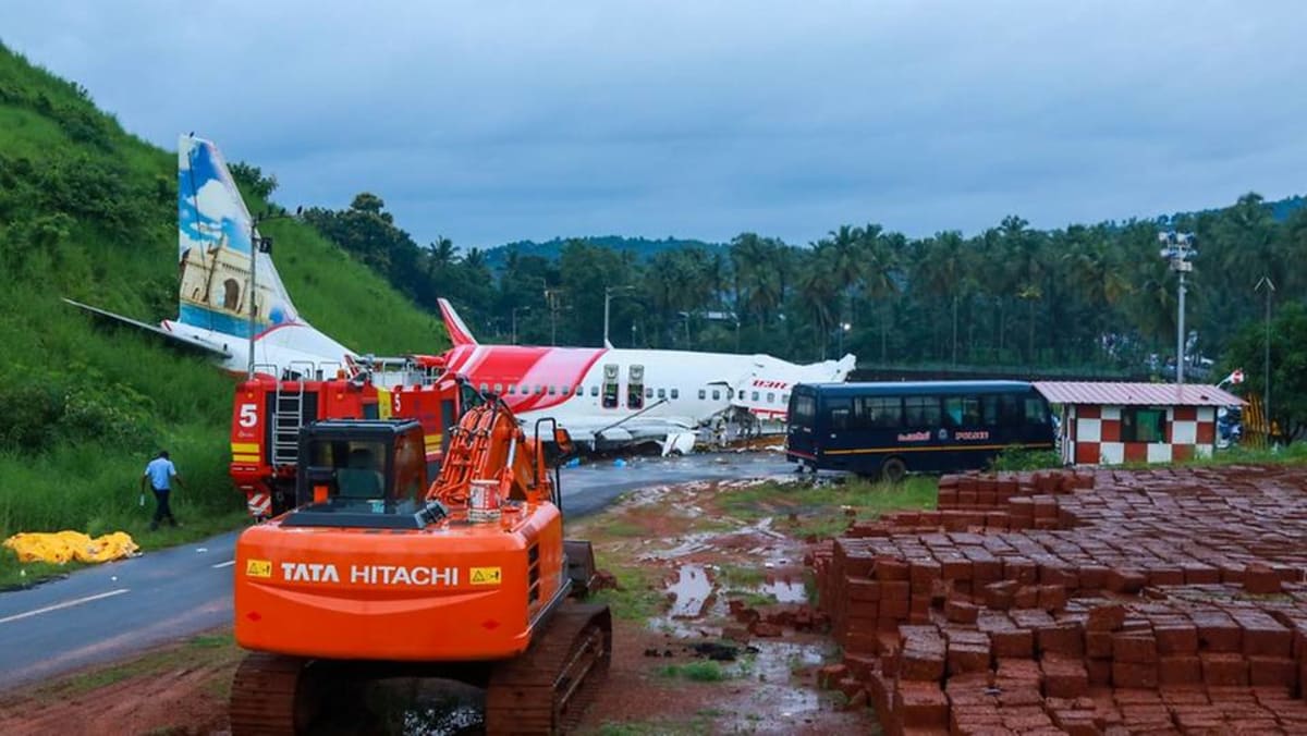Air India Express plane crash lands at airport in Kerala, at least 18 dead  - CNA