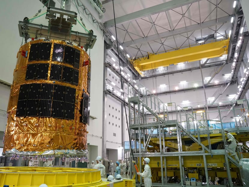 The mission for Japan's HTV6 spacecraft, "Kounotori" (which means "stork"), meant to clear space junk or rubbish from the Earth's orbit has ended in failure, officials said. Photo: Japan Aerospace Exploration Agency via AFP.