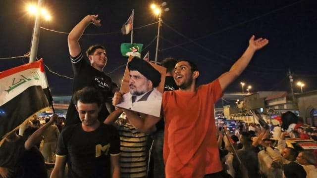 伊拉克大选初步计票结果显示 什叶派萨德尔领导政党胜出
