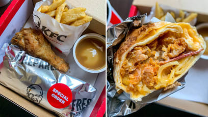 KFC’s New Mac ‘N Cheese Zingerito Burrito Taste Test: Nice Or Not?