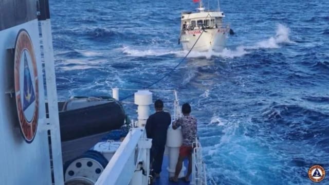 菲律宾抗议中国船只南中国海“骚扰”菲国船只