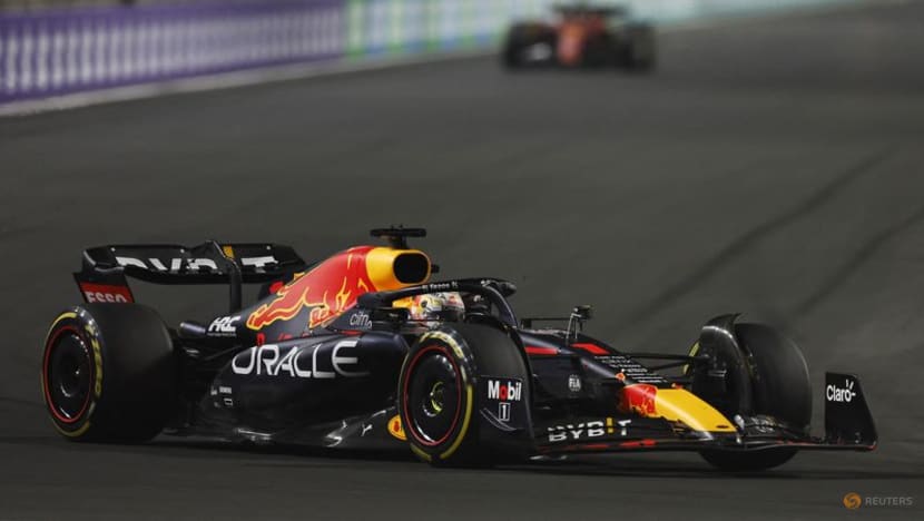 World champion Verstappen snatches first win of the season World champion Verstappen snatches first win of the season
