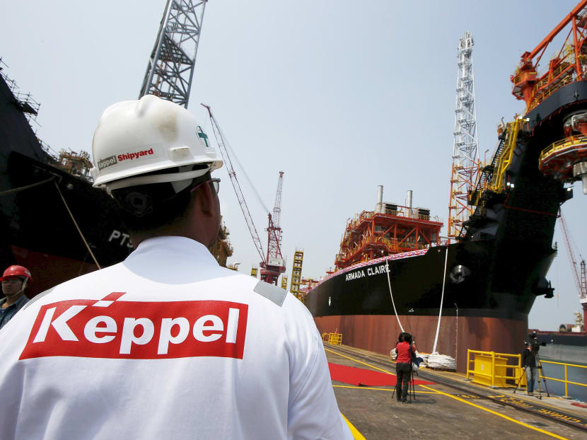 Keppel Shipyard. Photo: Reuters