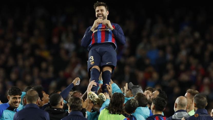 Barca's Pique says he felt liberated with decision to retire Barca's Pique says he felt liberated with decision to retire