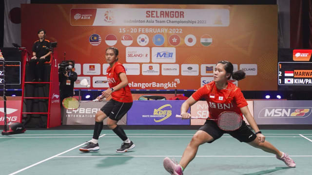 羽毛球亚团赛：印尼3比1胜韩国 夺女团冠军