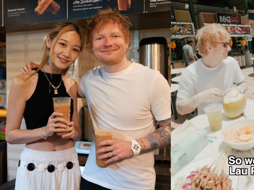 Local live streamer Denise Teo was in the car to Lau Pa Sat with Ed Sheeran when he told her that JJ Lin was going to sing at his concert