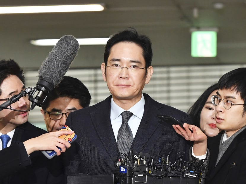 Korea witnessed what many believe could be a watershed moment when a court sentenced Lee Jae-yong, the heir and de facto head of Samsung, to five years in prison for bribing the former president, Park Geun-hye. Photo: AP