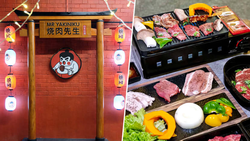 Yakiniku Hawker Stall In Ubi Has IG-Friendly Corner With Shinto Shrine Gateway Replica Yakiniku Hawker Stall In Ubi Has IG-Friendly Corner With Shinto Shrine Gateway Replica