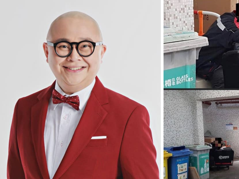 No One Wants To Eat Next To A Trash Bin: TVB Host Bob Lam Speaks Up For Delivery Driver Who Was Shamed For Eating In Public Space