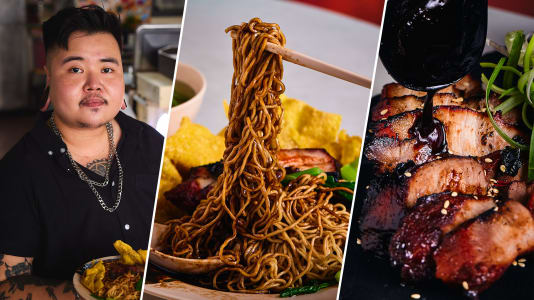 Bei-Ing Wanton Mee’s 3rd-Gen Hawker Opens New Stall, Sells Char Siew Don & Chicken Katsu Noodles