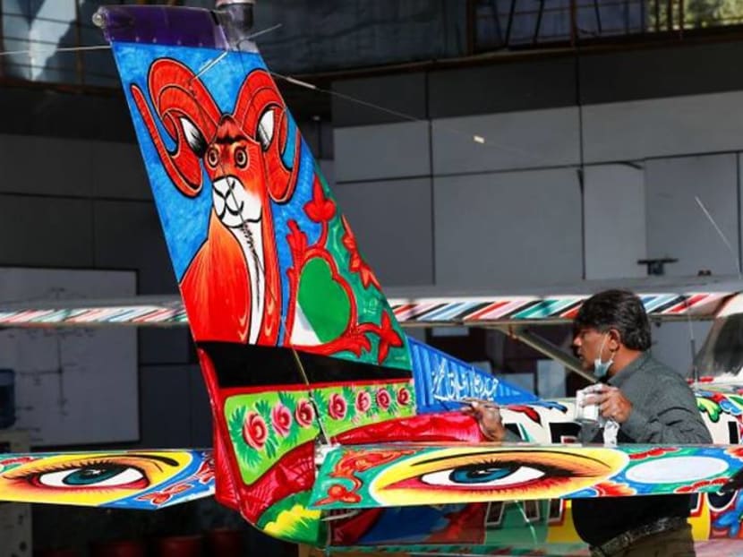 From the highways to the skies: Pakistan's famous truck art goes airborne From the highways to the skies: Pakistan's famous truck art goes airborne