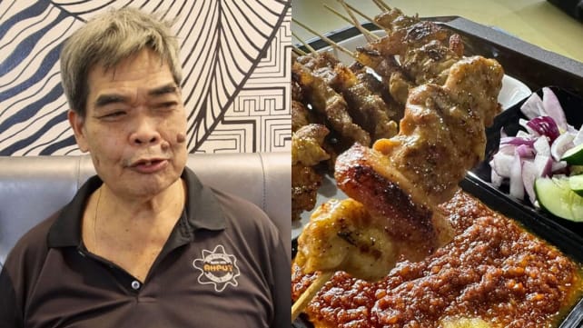Satay hawker 'Ah Pui' suffers illness relapse 2 weeks after reopening stall