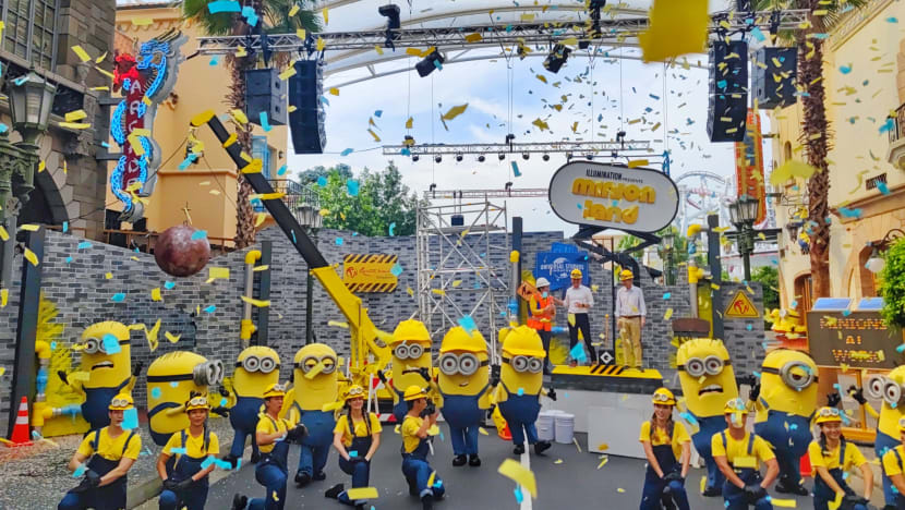 Minion Land bakal dibuka di USS pada 2024 - BERITA Mediacorp Minion Land bakal dibuka di USS pada 2024 - BERITA Mediacorp