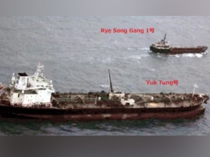 Vessels Rye Song Gang 1 and Yuk Tung photographed on Jan 20, 2018. 