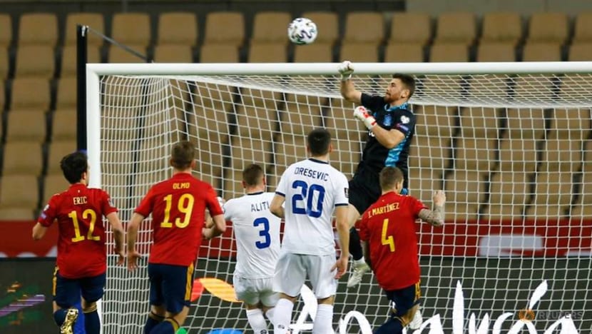 Football: Spain make light work of Kosovo despite goalkeeping gaffe Football: Spain make light work of Kosovo despite goalkeeping gaffe