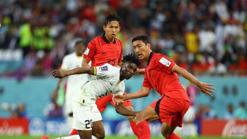 Ghana take shock 2-0 lead over South Korea at halftime Ghana take shock 2-0 lead over South Korea at halftime
