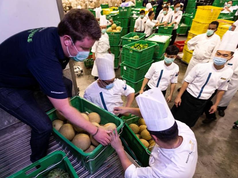 COVID-19: Marina Bay Sands donates 15,000kg of food to charity