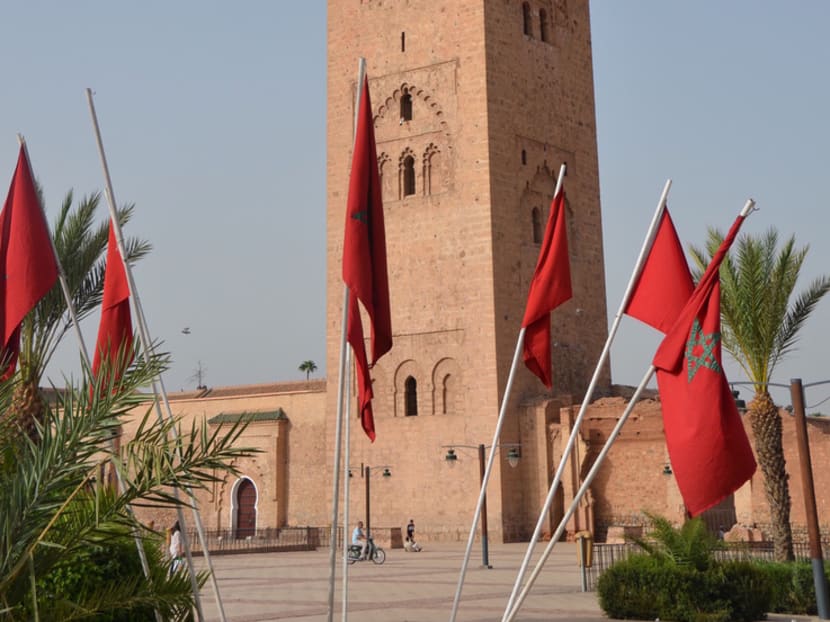 Exploring the red city of Morocco