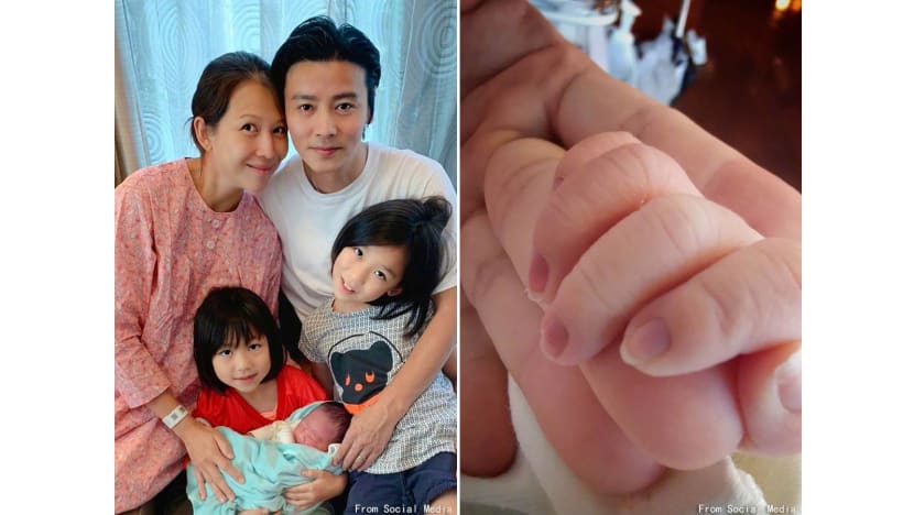 IT’S A BOY: Ada Choi, Max Zhang welcome third child
