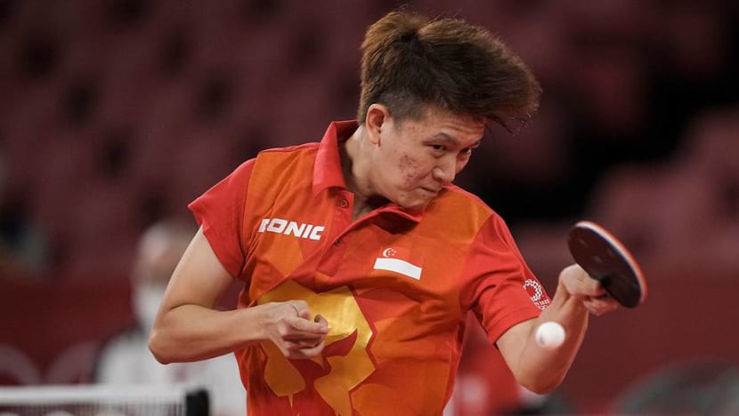 Table tennis: Clarence Chew’s Olympic dream ends after defeat in second round