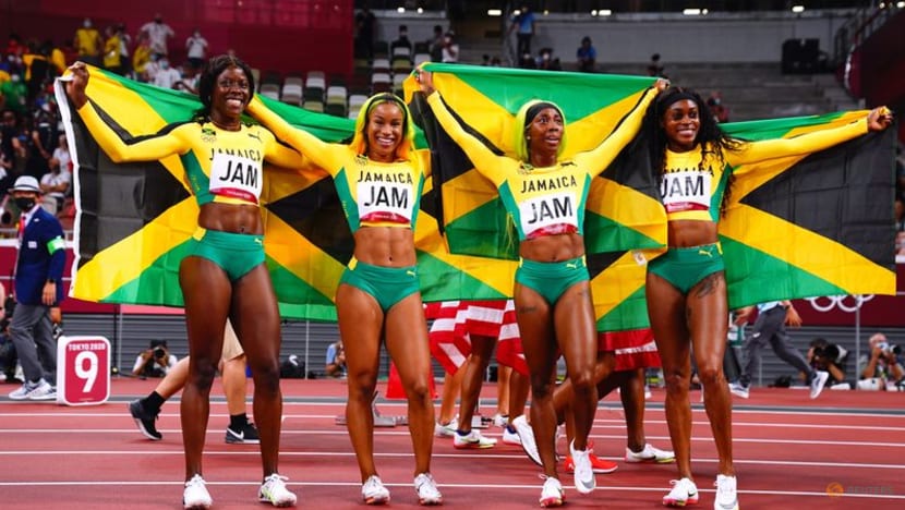 Athletics: Jamaican women underline sprint dominance with big relay win Athletics: Jamaican women underline sprint dominance with big relay win