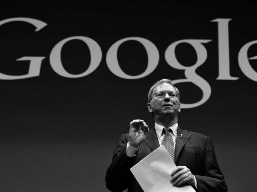 In the Internet era, Google’s former CEO Eric Schmidt recognised that a critical component of the company’s success was that ideas should come from everywhere. Photo: Reuters