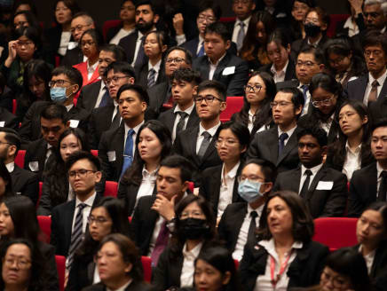 Lawyers at the opening of the legal year on Jan 8, 2023.