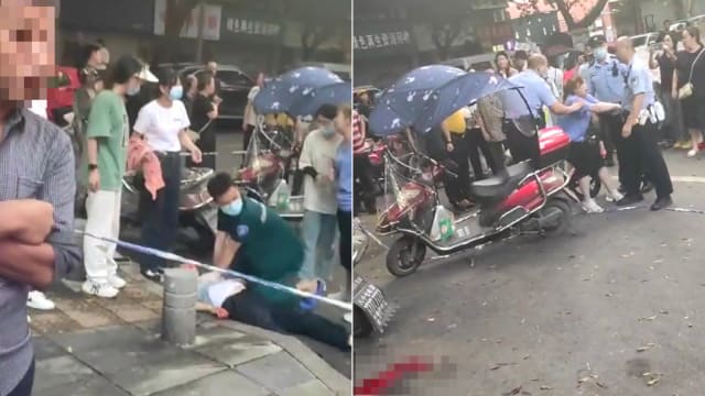 夫妻疑与警方发生冲突袭警 中国男子遭警察击毙