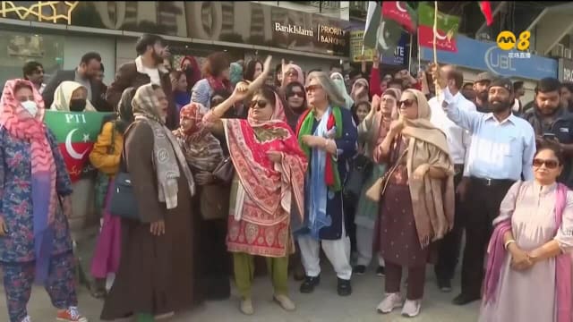 巴基斯坦将举行大选 有党号召支持者聚集卡拉奇