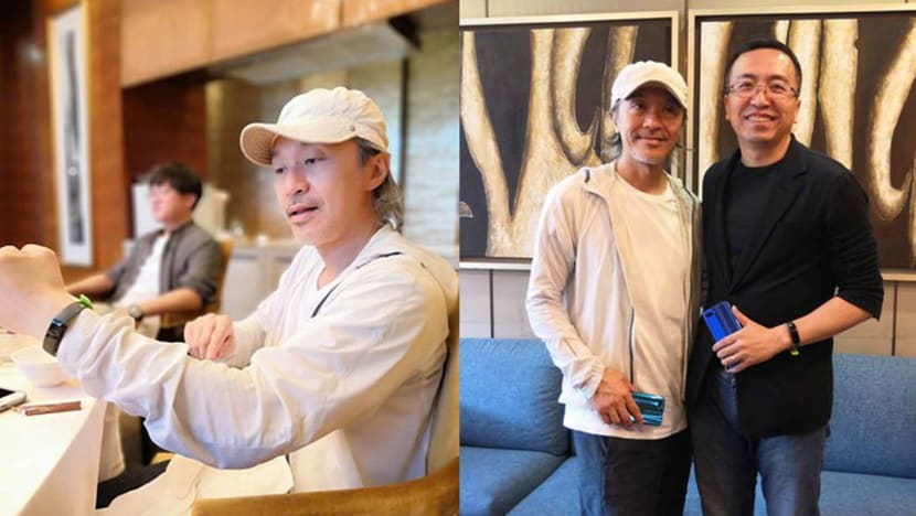 Stephen Chow looks “70” in recent photo