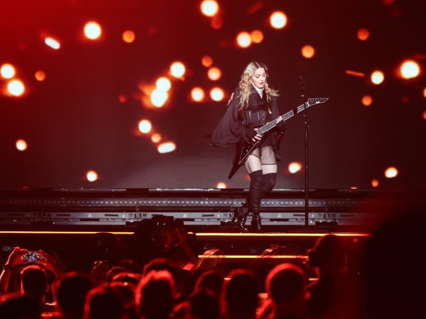 Madonna sticks to the script at her concert Madonna sticks to the script at her concert