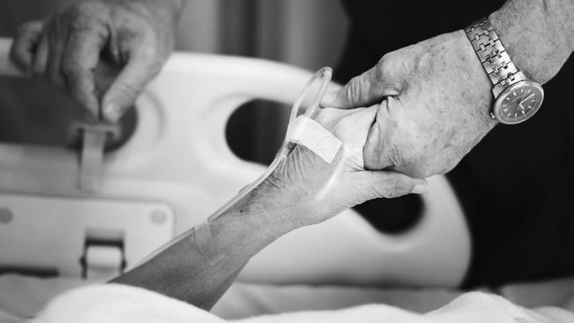 Commentary: Being with my father until the end was painful but made the loss less jarring Commentary: Being with my father until the end was painful but made the loss less jarring
