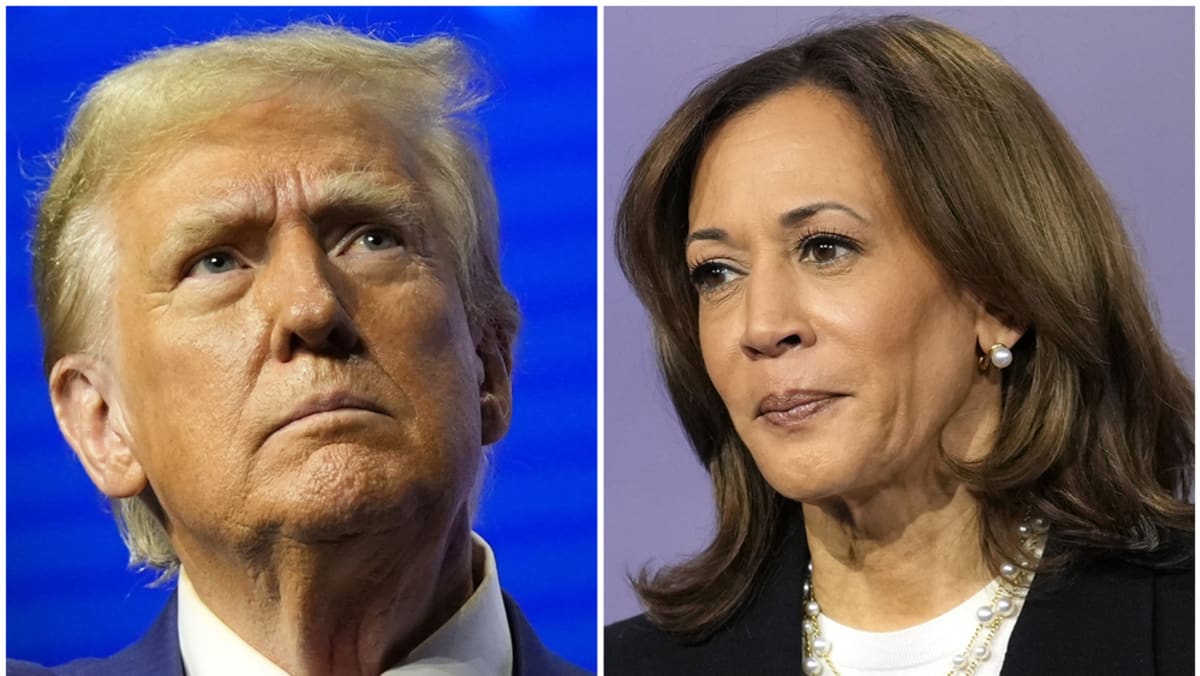Kamala Harris and Donald Trump go toe to toe in frenzied final campaign weekend