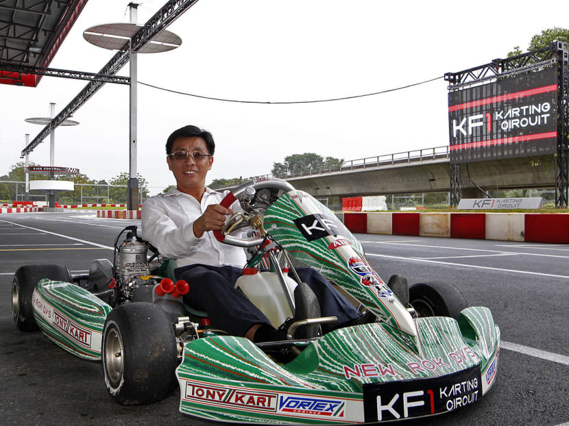 Businessman Richard Tan says he did not build the KF1 track with a commercial objective in mind. 
Photo: Wee Teck Hian