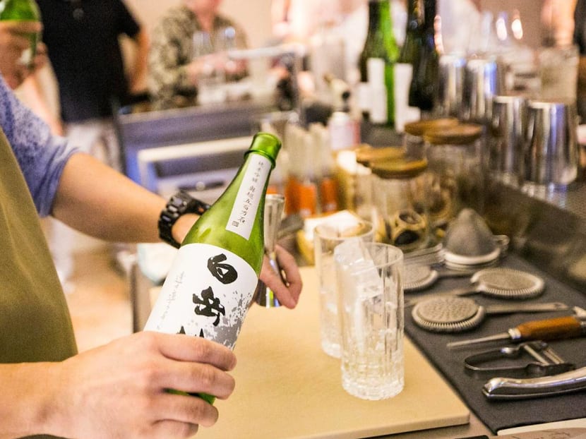 $50 For Unlimited Sake And Snacks By Cut By Wolfgang Puck And Tippling Club Chefs
