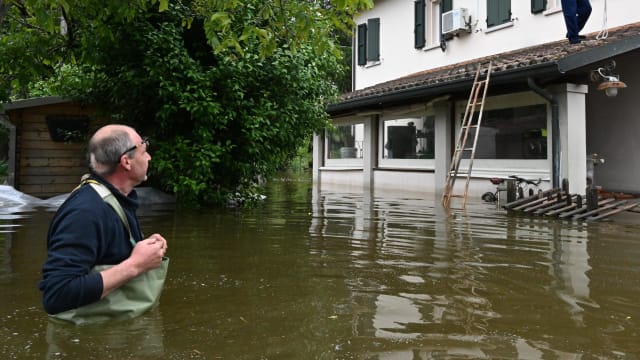 意大利东北部暴雨成灾 增至14人丧命