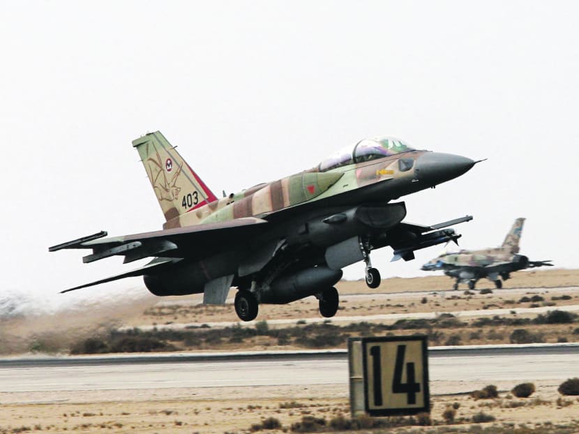 An Israeli F-16I fighter plane. Reuters file photo