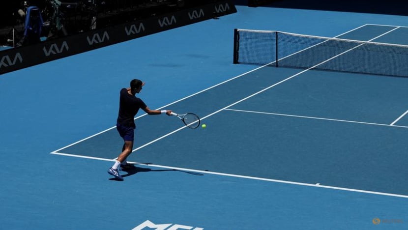 Djokovic facing hostility, cold start at Melbourne Park Djokovic facing hostility, cold start at Melbourne Park