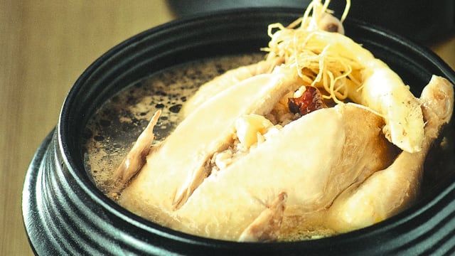 食谱：人参鸡汤