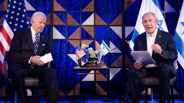 拜登：美国将提供以色列自我捍卫所需的一切