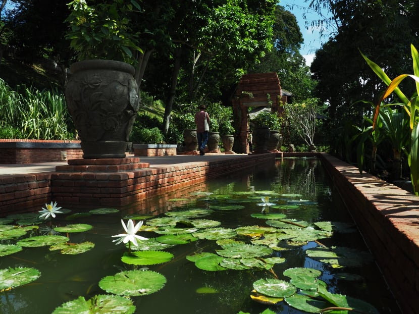 The Sang Nila Utama Garden was one of nine historical gardens that opened at Fort Canning Park.