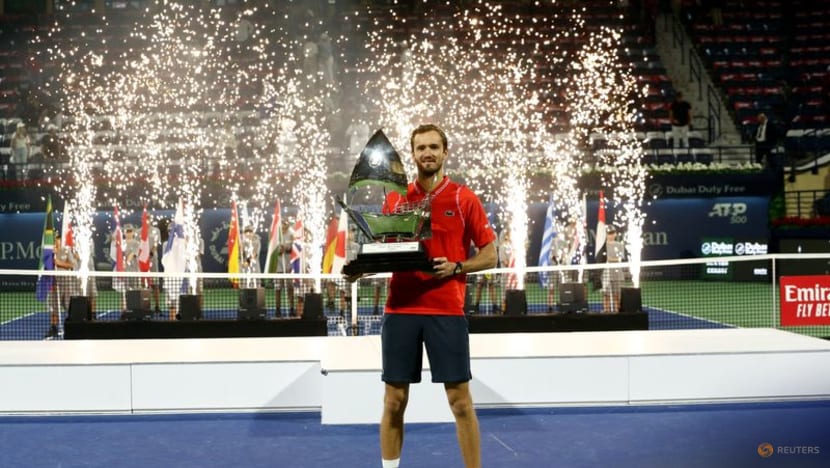 Medvedev beats Rublev in Dubai for hard-court hat-trick Medvedev beats Rublev in Dubai for hard-court hat-trick